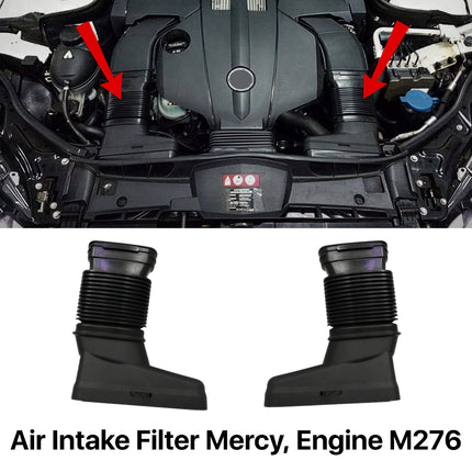 Air Intake Hose Mercy W207 W212 W213 Engine M276 Selang Saluran Masuk Udara E300 E400