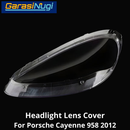 Mika Headlight 958 Porsche Cayenne Lens Kaca Cover Lampu Depan 12-14
