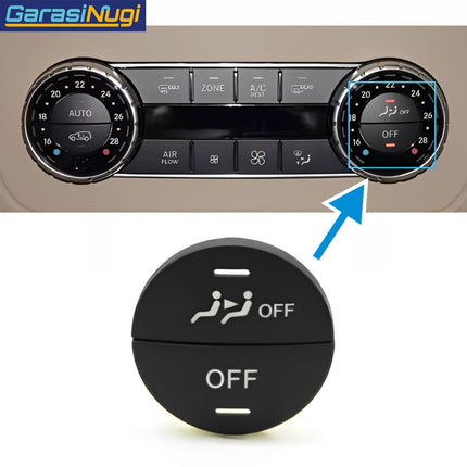 AC Buttons For Mercedes W204 X204 W166 W463 W292 Tombol Pengganti C200 C250 ML GLE G