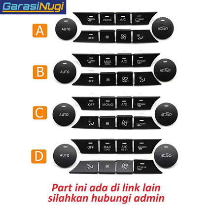 AC Buttons For Mercedes W204 X204 W166 W463 W292 Tombol Pengganti C200 C250 ML GLE G