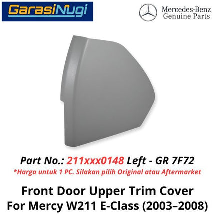 Door Panel Mercy W211 Trim Cover Penutup Pintu Depan Mercedes E240