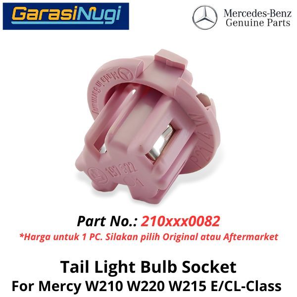 Bulb Socket Mercy W210 W220 W215 Dudukan Sein Belakang Lamp Blinker E240 S230 CL