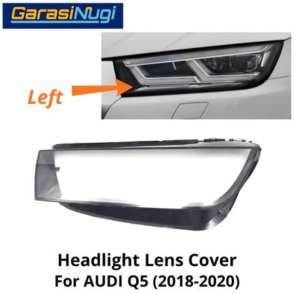 Mika Headlight AUDI Q5 Lens Kaca Cover Lampu Depan 2018-2020