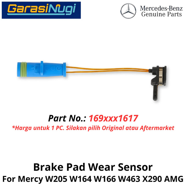 Brake Pad Sensor Mercy W205 W213 W222 Sistem Rem Depan Belakang C200 E200