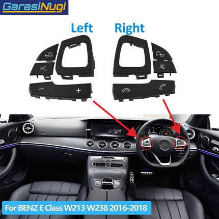 Steering Wheel Button Mercedes W213 W238 Pre FL Tombol Stir Pengatur Volume Suara E200 E300