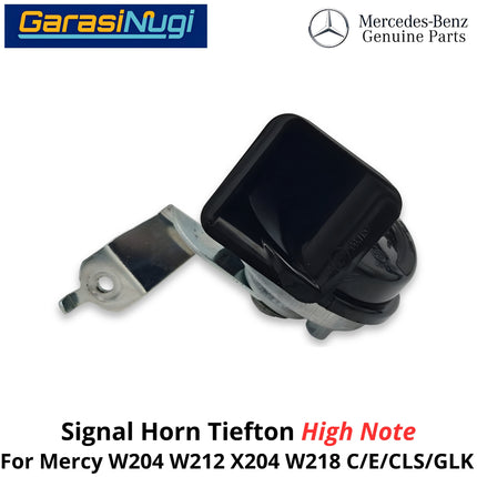 Horn Signal Mercy W204 W212 X204 W218 Fanfare High Note Terompet Klakson C200 E200 CLS GLK