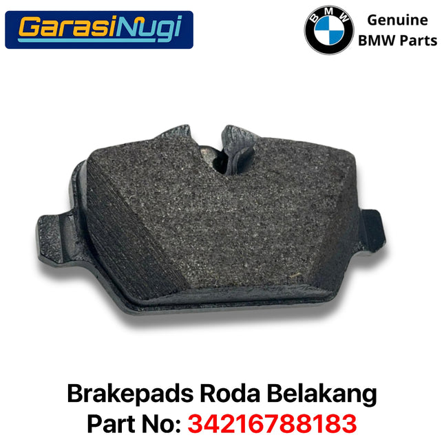 Rear Brake Pads For BMW E81 E87 E90 Kampas Rem Roda Belakang Original 34216788183 320
