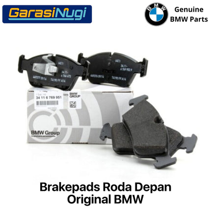 Rear Brake Pads For BMW E81 E87 E90 Kampas Rem Roda Belakang Original 34216788183 320