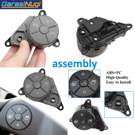 Steering Wheel Button Mercedes W164 W251 W219 W230 Tombol Stir Pengatur Volume Suara ML R CLS SL