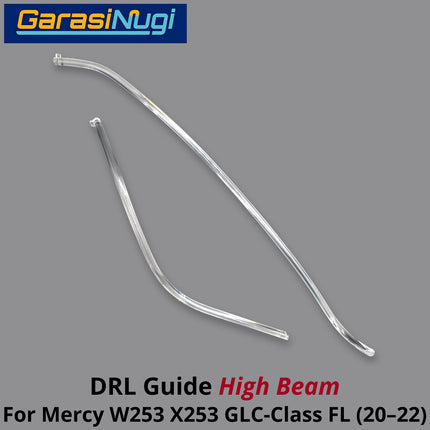Sein DRL Guide Mercy W253 Facelift High Beam LED Eyebrow Light Lampu Alis Mercedes GLC 20-22
