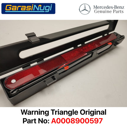 Warning Triangle Reflektor For Mercy W205 W213 Emergency Segitiga Darurat Original C200