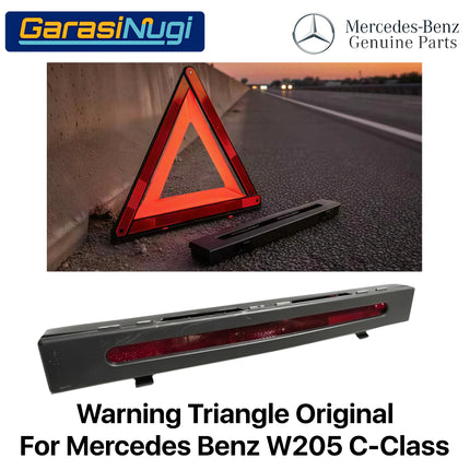 Warning Triangle Reflektor For Mercy W205 W213 Emergency Segitiga Darurat Original C200
