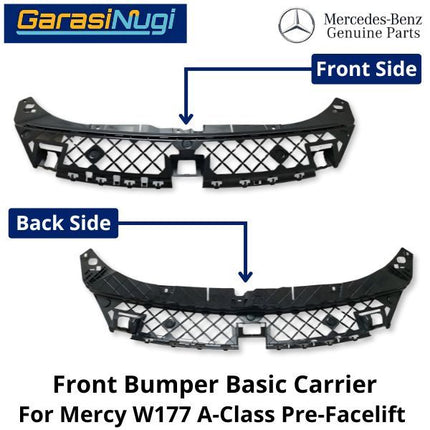 Basic Carrier Mercy W177 Front Mounting Cover Dudukan Bumper Depan Mercedes A200