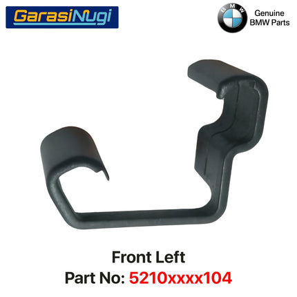 Cover Seat Rail BMW E90 F25 E84 Penutup Trim Rel Kursi Depan Front 320