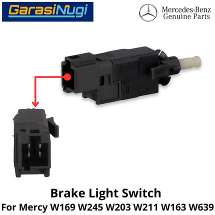 Brake Light Mercy W169 W203 W211 W639 Switch Saklar Lampu Rem Mercedes A150 C200 Viano