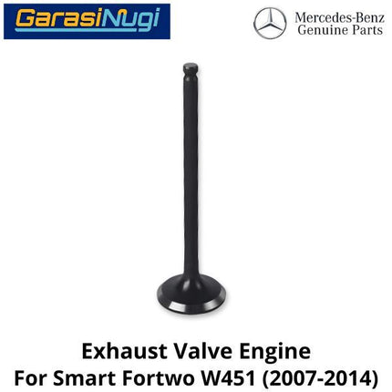 Exhaust Valve Smart Fortwo 451 Engine Katup Buang Mesin Original 1320530005