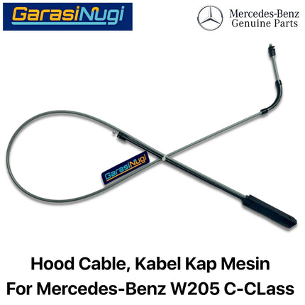 Engine Hood Mercy W205 Release Cable Kabel Pelepas Kap Mesin C200