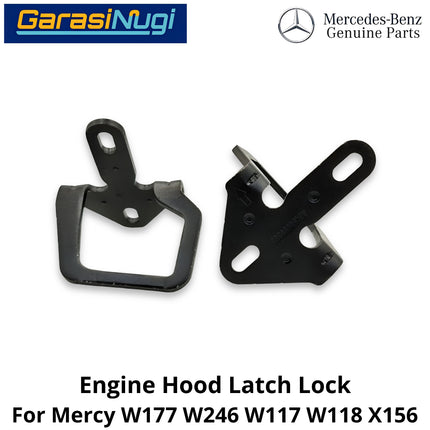 Engine Hood Latch Mercy W177 W246 W117 Lock Upper Pengait Kunci Kap Mesin A200 B180 CLA