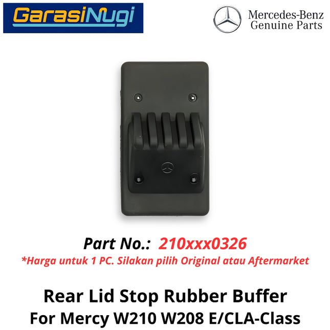 Rear Trunk Mercy W210 W208 Stop Buffer Karet Per Bagasi Belakang Mercedes E230