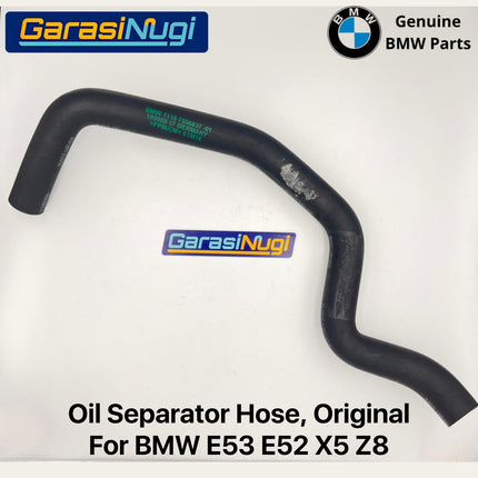 Oil Separator Hose For BMW E53 E52 11157556837 Selang Ventilasi Oli Rubber Pipe X5 Z8