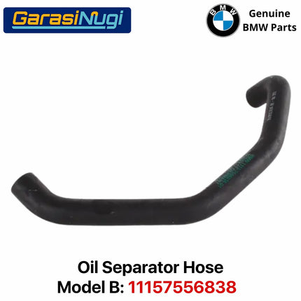Oil Separator Hose For BMW E53 E52 11157556837 Selang Ventilasi Oli Rubber Pipe X5 Z8