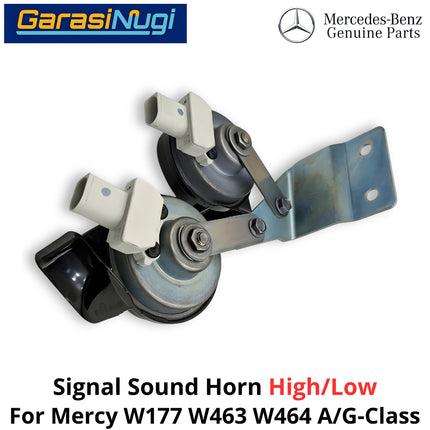 Horn Signal Mercy W463 W464 Fanfare High and Low Note Terompet Klakson A200 G500