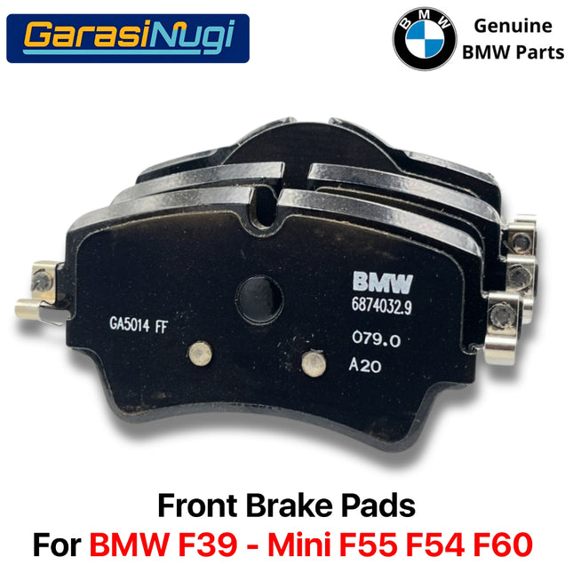 Front Brake Pads For BMW F39 MINI F55 F54 Kampas Rem Depan Original 34106874034 X2