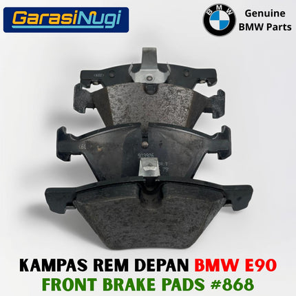 Kampas Rem Depan BMW E90 E84 E89 Front Brake Pads Original 34116771868 320 X1 Z4