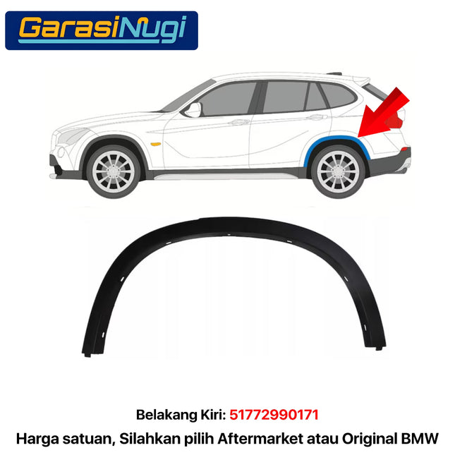 Penutup Lengkungan Roda BMW E84 Wheel Arch Fender Guard Molding X1
