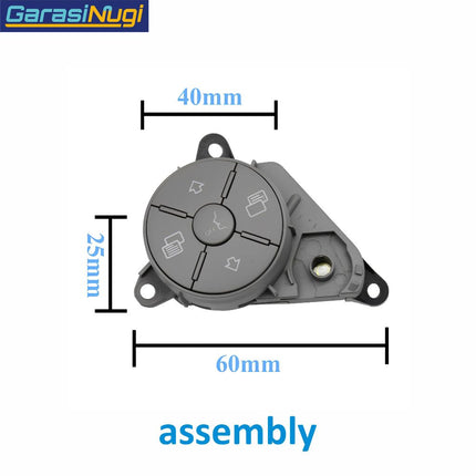 Steering Wheel Button Mercedes W164 W251 W219 W230 Tombol Stir Pengatur Volume Suara ML R CLS SL