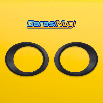 Fog Trim Mercy W204 Elegance Cover Black Lampu Kabut Grill C180 C200