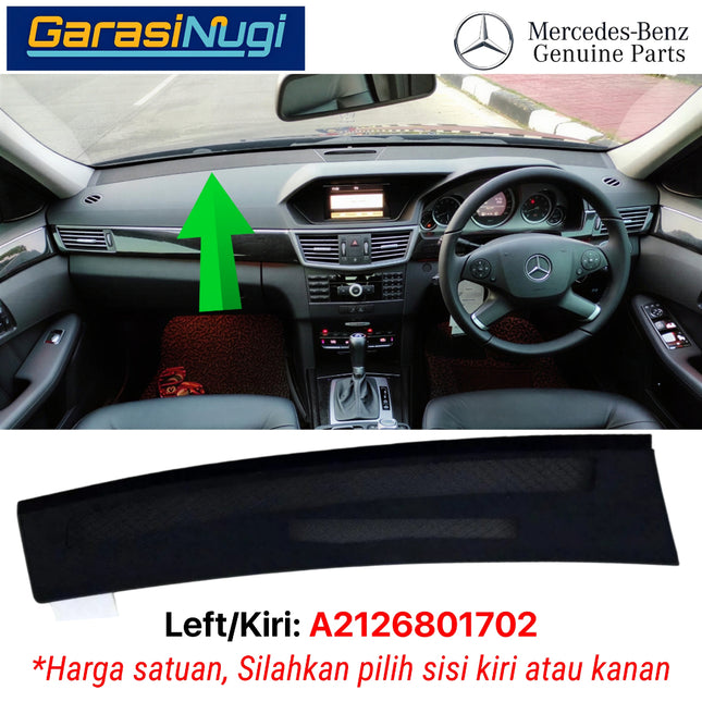 Cover Insturment Dashboard Mercy W212 Penutup Panel Instrumen Depan Original E300