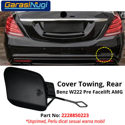 Lubang Towing Bumper Tow Derek Mercy W222 Mercedes S400 AMG