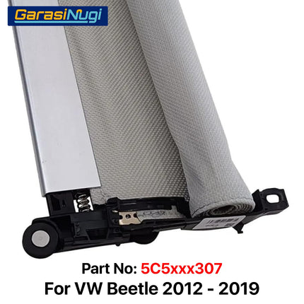Roller Blind For Volkswagen Beetle Sunroof Curtain Assembly Tirai Penutup 2012 - 2019