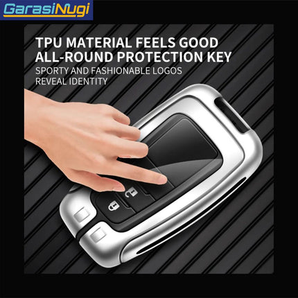 Toyota Corolla Cross Altis Key Case Cover Sarung Kunci Metal Leather