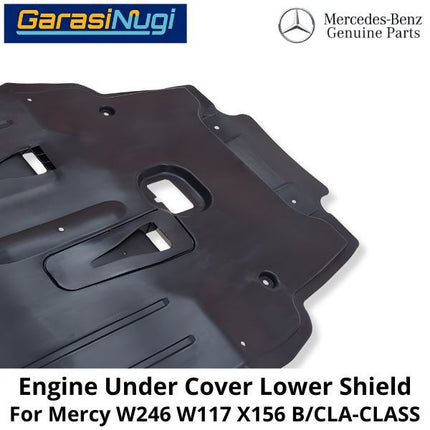 Engine Under Cover Mercy W246 W117 X156 Lower Shield Pelindung Mesin Bawah CLA