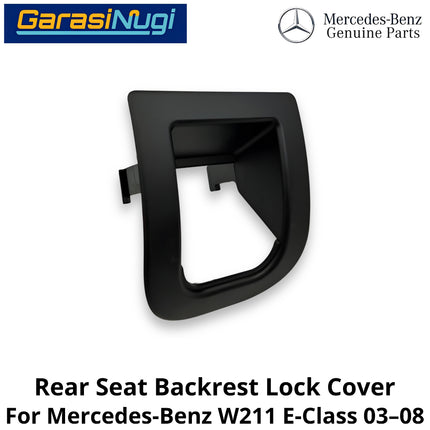 Rear Seat Mercy W211 Backrest Lock Cover Penutup Kunci Sandaran Kursi belakang E240