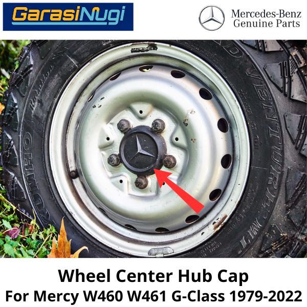 Wheel Hub Cap Mercy W460 W461 Emblem Dop Velg Bintang Mercedes G500