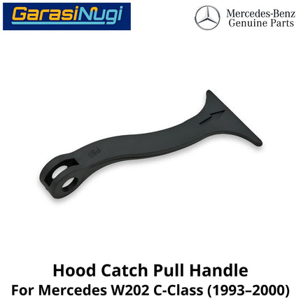 Hood Pull Mercy W202 Latch Handle Tarikan Kap Mesin Original Mercedes C180