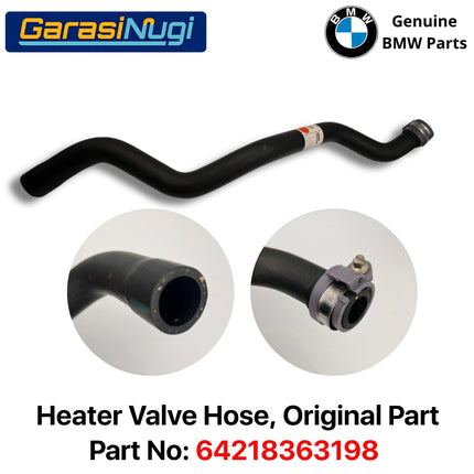 Heater Valve Hose For BMW E46 Selang Katup Pemanas Inlet Pipe Original  64218363198 320