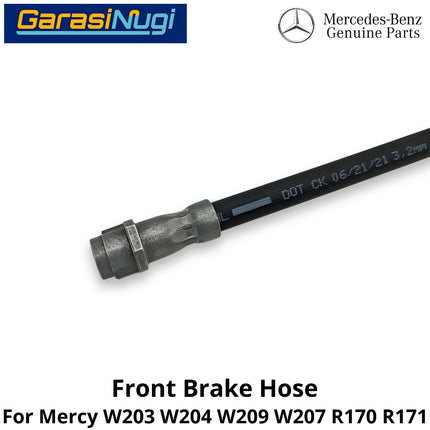 Brake Hose Mercy W203 W209 W207 R171 Selang Rem Kaliper Depan Mercedes C200 CLA CLK SLK