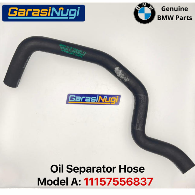 Oil Separator Hose For BMW E53 E52 11157556837 Selang Ventilasi Oli Rubber Pipe X5 Z8