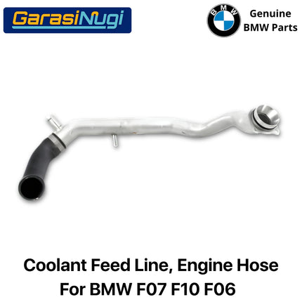 Engine Coolant Pipe For Bmw F10 F07 F06 Selang Pendingin Mesin Feed Line 11537599234