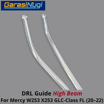 Sein DRL Guide Mercy W253 Facelift High Beam LED Eyebrow Light Lampu Alis Mercedes GLC 20-22