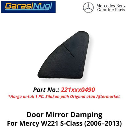 Damping Insulation Mercy W221 Mirror Door Peredam Spion Depan 2217270490 Mercedes S300