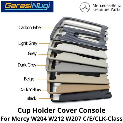 Cup Cover Mercy W204 W212 W207 Console Botol Konsol Original Mercedes C200 E200 CLK