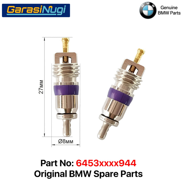 Schrader Valve Core For BMW F10 F30 E90 Inti Katup Radiator AC 320 520