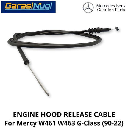 Engine Hood Mercy W461 W463 Release Cable Kabel Pelepas Kap Mesin G300 G500