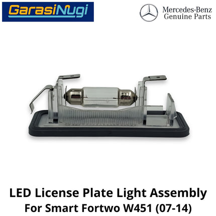 License Plate Lamp Smart Fortwo 451 Assembly Lampu Plat Nomor 2007-2014