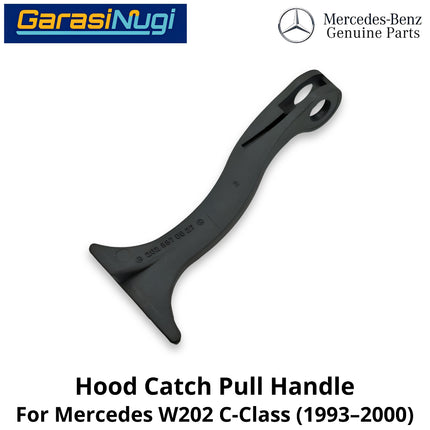 Hood Pull Mercy W202 Latch Handle Tarikan Kap Mesin Original Mercedes C180